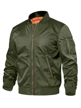 Men's Jacket New Spring Autumn Men's Baseball Jackets Pilot Men's Outerwear Zipper Coat Men's Uniform
